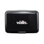 Imagen de PAQ. C/2 - WALLIS - TARJETERO, 11X7X1.5 CM, 100% ALUMINIO, COLOR NEGRO (PROTECCIÓN RFID)