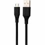 Imagen de PAQ. C/10 - VORAGO - CABLE USB VORAGO CAB-M01B USB- MICRO USB 1 METRO NEGRO