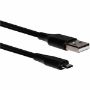 Imagen de PAQ. C/10 - VORAGO - CABLE USB VORAGO CAB-M01B USB- MICRO USB 1 METRO NEGRO