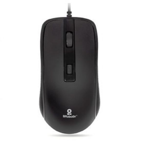 Imagen de PAQ. C/3 - DATA COMPONENTS - MOUSE BSICO NEGRO USB 1600 DPI SENSOR PTICO CONEXIN USB TIPO A