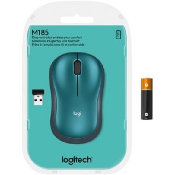Imagen de LOGITECH - MOUSE LOGITECH M185 WIRELESS AZUL