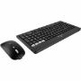 Imagen de PERFECT CHOICE - KIT TECLADO 2.4GHZ BT RECARGABLE ZEBRARY- NEGRO