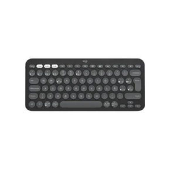 Imagen de LOGITECH - PEBBLE KEYS 2 K380STONAL GRAPHITE ESP BT NA LATA 327 UNIVERS