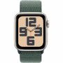 Imagen de APPLE - APPLE WATCH SE GPS 40MM STARLIG HT ALUMINIUM CASE WITH LAKE GREEN S