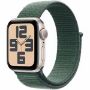 Imagen de APPLE - APPLE WATCH SE GPS 40MM STARLIG HT ALUMINIUM CASE WITH LAKE GREEN S