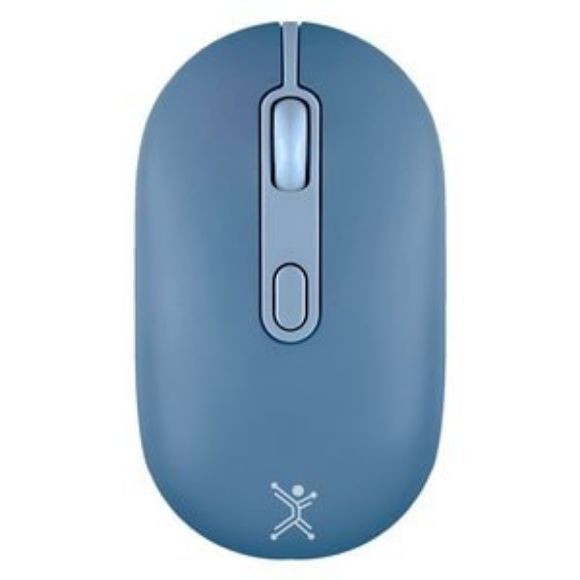 Imagen de PAQ. C/2 - PERFECT CHOICE - MOUSE RECARGABLE 2.4GHZ MAS BT CLIC SILENCIOSO COLOR AZUL