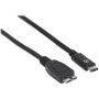 Imagen de PAQ. C/2 - IC - CABLE USB-C V3.2 C-MICRO B 1.0M 10GBPS