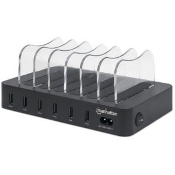 Imagen de IC - ESTACION DE CARGA USB-A 6 DISPOSITIVOS 50W
