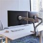 Imagen de HUMANSCALE - M2.1 MONITOR ARM WITH ANGLED LI NK/DYNAMIC LINK ARM STYLE DESIGNED
