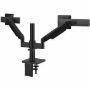 Imagen de HUMANSCALE - HUMANSCALE ARM M/FLEX TWO MON W /SLIDER DUAL ARM B D/L NEGRO