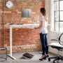 Imagen de HUMANSCALE - HUMANSCALE FLOAT TABLE 30INX60I WHITE REMOVABLE COUNTERWEIGHT ADJU