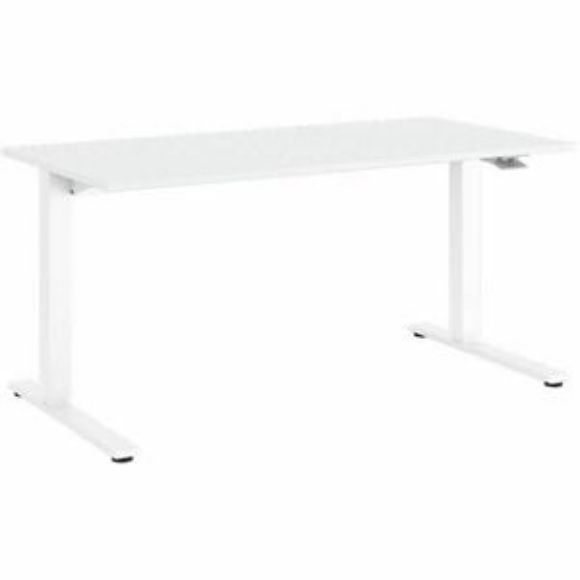 Imagen de HUMANSCALE - HUMANSCALE FLOAT TABLE 30INX60I WHITE REMOVABLE COUNTERWEIGHT ADJU