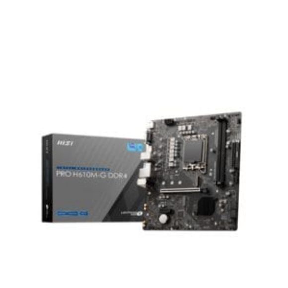 Imagen de HEWLETT PACKARD - TARJETA MADRE MSI PRO H610M-G D DR4 LGA 1700 MATX HDM/VGA