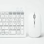 Imagen de PERFECT CHOICE - KIT TECLADO 2.4 GHZ BT RECARGABLE ZEBRARY - BLANCO