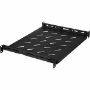 Imagen de IC - CHAROLA FIJA DE 19IN 1U NEGRO 600MMRIELES VARIABLES PARA MONTAJE
