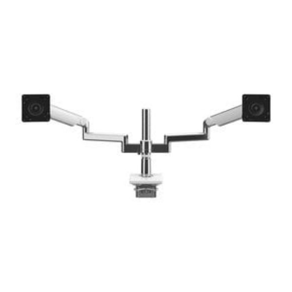 Imagen de HUMANSCALE - HUMANSCALE ARM M/F TWO MON DUAL ARM B 8 STRAIGHT L/D L AL/PL