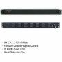 Imagen de CYBER POWER - BASIC PDU 15A 100-125V NEMA L5-15P 8 NEMA 5-15R 1U