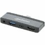 Imagen de IC - DOCKING USB-C 4 PTOS HDMI USB -A 3.5MM USB-C PD SIN CABLE