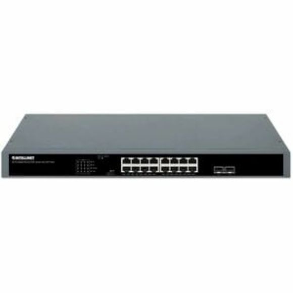 Imagen de IC - POE SWITCH GB 16 PTOS 19IN 30W PTO 250W 2 SFP PORTS