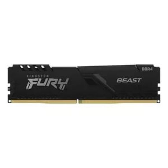 Imagen de KINGSTON - FURY RAM BEAST BLACK 16GB DIMM DDR4 3200 MHZ CL16 2RX8