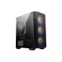 Imagen de HEWLETT PACKARD - GABINETE MSI MAG FORGE M100A NEGRO MICRO TORRE MATX 4 FAN RGB