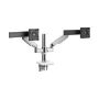 Imagen de HUMANSCALE - HUMANSCALE ARM M/FLEX TWO MON W /SLIDER DUAL ARM B D/L AL/PL