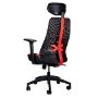Imagen de NACEB - NACEB SILLA DE MALLA GAMER X-ONE ROJO NA-09S4R