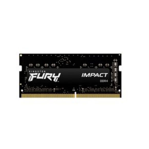 Imagen de KINGSTON - RAM FURY IMPACT 16GB SODIMM DDR4 3200 MTS CL20 2GX64 XMP