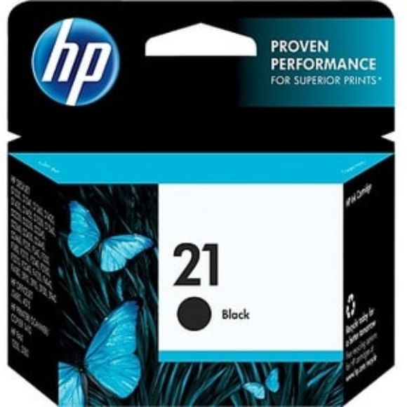 Imagen de HEWLETT PACKARD - HP 21 BLACK INK CARTRIDGE LAR 3920.3930.3940.1360.2360.F380.3180