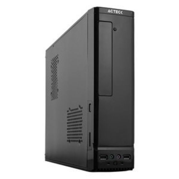 Imagen de ACTECK - GABINETE ACTECK MINI TORRE SLIM ATOM GS240 / MAX MB M-ATX FUEN