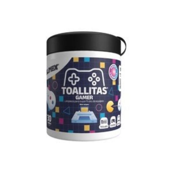 Imagen de PAQ. C/3 - SILIMEX - GAMER WIPES 30 PCS 