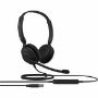 Imagen de JABRA - JABRA EVOLVE 10 STEREO USB-A LEATHERETTES BLACK