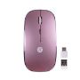 Imagen de TECHZONE - PINK RECHARGEABLE SLIVE MOUSE W ITH TYPE C AND USB A NANO RECEIVER