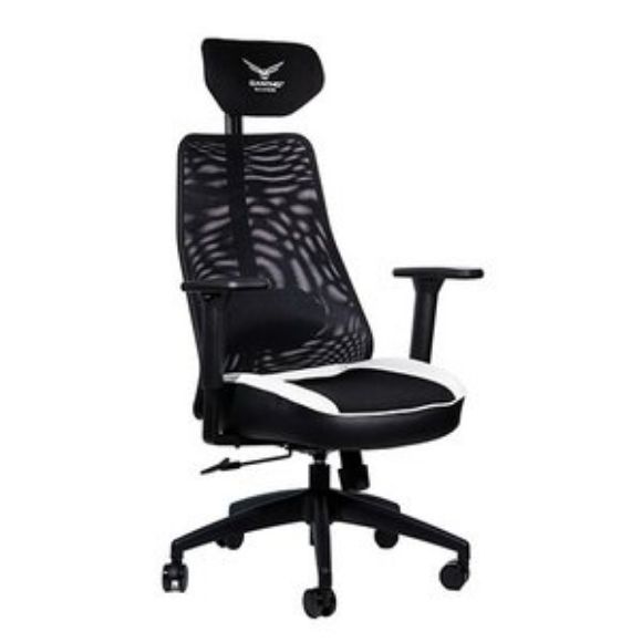 Imagen de NACEB - NACEB SILLA DE MALLA GAMER X-ONE BLANCO NA-09S4B