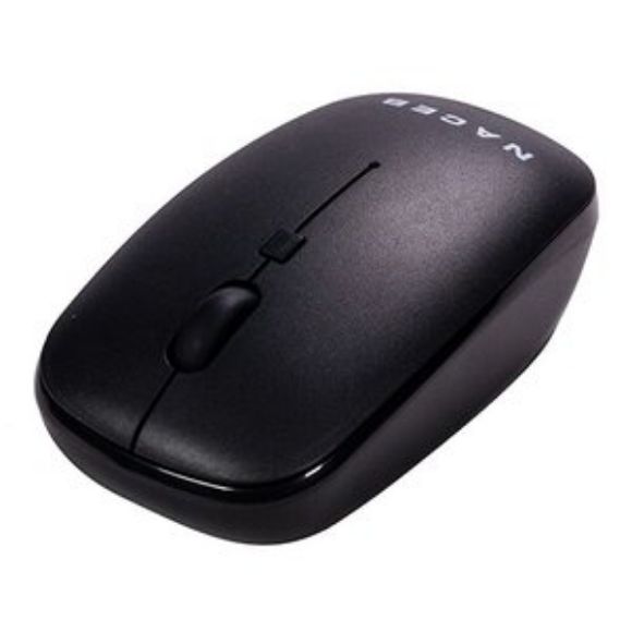 Imagen de PAQ. C/2 - NACEB - NACEB MOUSE INALAMBRICO 2.4G NEGRO NA-0136N