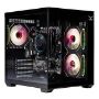 Imagen de NACEB - NACEB GABINETE GAMER C/VENTANA M-ATX NEGRO 3 VENTILADORES RGB NA-0