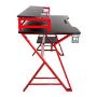 Imagen de NACEB - NACEB ESCRITORIO GAMER CON BASE ROJO/NEGRO NA-0646