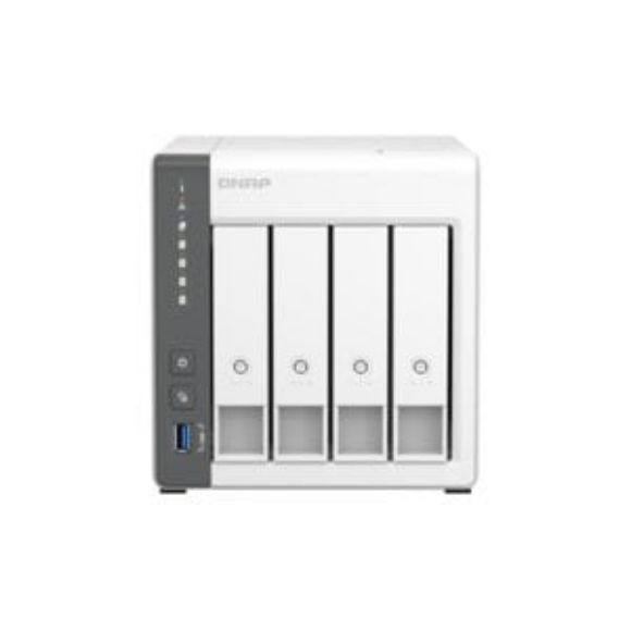 Imagen de QNAP - NAS QNAP TOWER 4 SLOTS 4GB RAM 4GB FLASH PROC ARM CORTEX TS-43