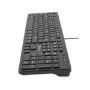 Imagen de PAQ. C/2 - QIAN - GETTTECH TECLADO SLIM CON CONCE CON 2 PUERTOS USB PORT TECLADO NEG