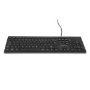 Imagen de PAQ. C/2 - QIAN - GETTTECH TECLADO SLIM CON CONCE CON 2 PUERTOS USB PORT TECLADO NEG