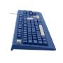 Imagen de PAQ. C/2 - QIAN - GETTTECH TECLADO COLORIDO AZUL ONES USB CON REPOSAMANOS AZU