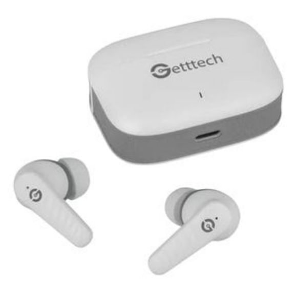 Imagen de QIAN - GETTTECH AURICULARES BLUETOOTH BLUETOOTH 5.3 USB TIPO-C HASTA