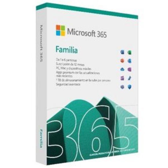 Imagen de MICROSOFT - M365 FAMILY SPANISH SUBSCR 1YR LATAM ONLY MEDIALESS FY25H2