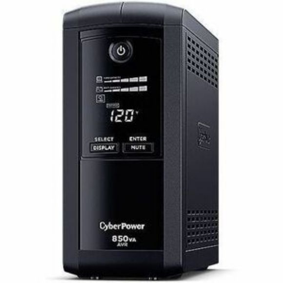 Imagen de CYBER POWER - 850VA / 510W LNEA INTERACTIVA PANTALLA LCD MULTIFUNCIN REGULAD