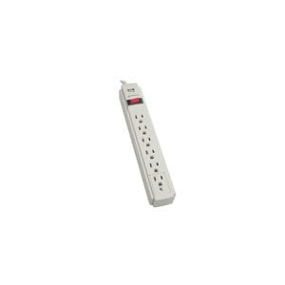 Imagen de EDIFIER - SUPRESOR DE PICOS TRIPP LITE 6 CONTACTOS 790J 1.2M CABLE GRIS
