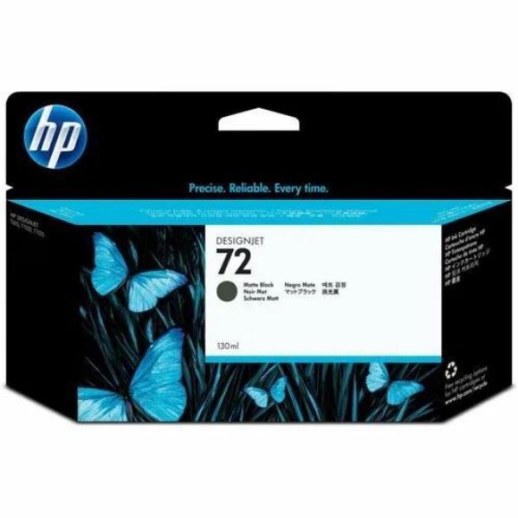 Imagen de HEWLETT PACKARD - HP 72 NEGRO MATTE 130ML TINTA AMPLIO FORMATO C9403A