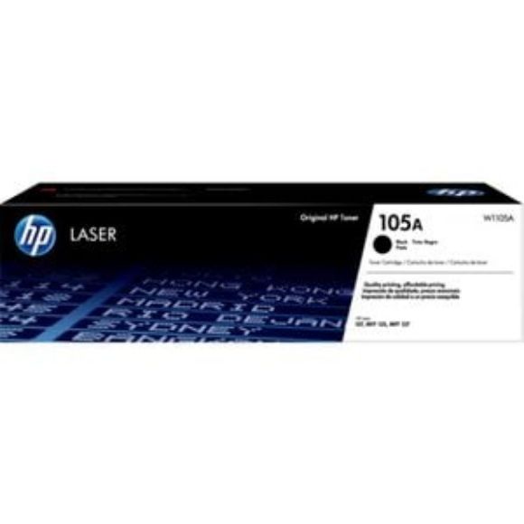 Imagen de HEWLETT PACKARD - CARTUCHO DE TONER HP 105A NEGRO LASERJET ORIGINAL