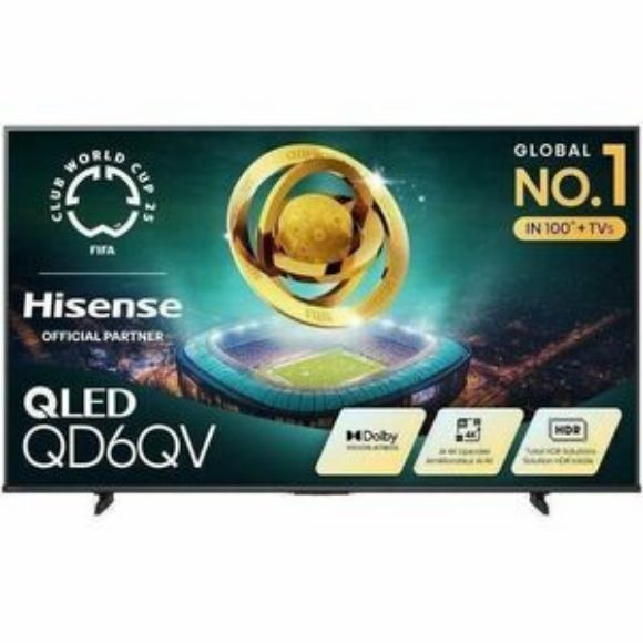Imagen de HISENSE - PANTALLA HISENSE QLED TV 65 INC NATIVE REFRESH 60HZ 4K ALEXA GOOGLE