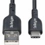 Imagen de PAQ. C/2 - STARTECH - CABLE CARGADOR USB-A A USB-C DE 1M - USB-A A USB TIPO C M/M