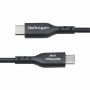 Imagen de PAQ. C/2 - STARTECH - CABLE CARGADOR USB-A A USB-C DE 1M - USB-A A USB TIPO C M/M